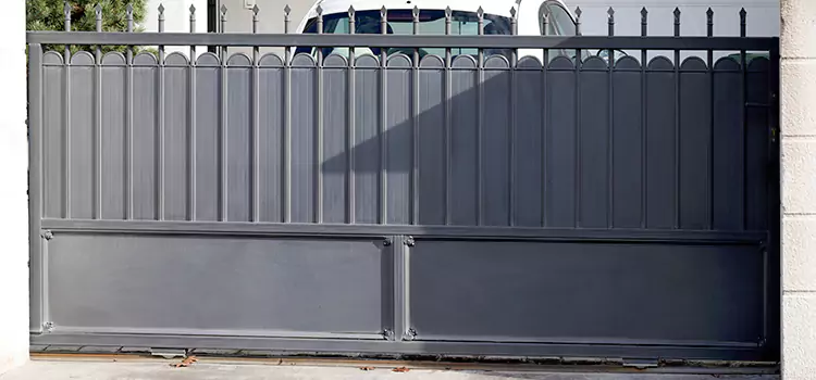 Metal Driveway Gate Installation Maple Grove
